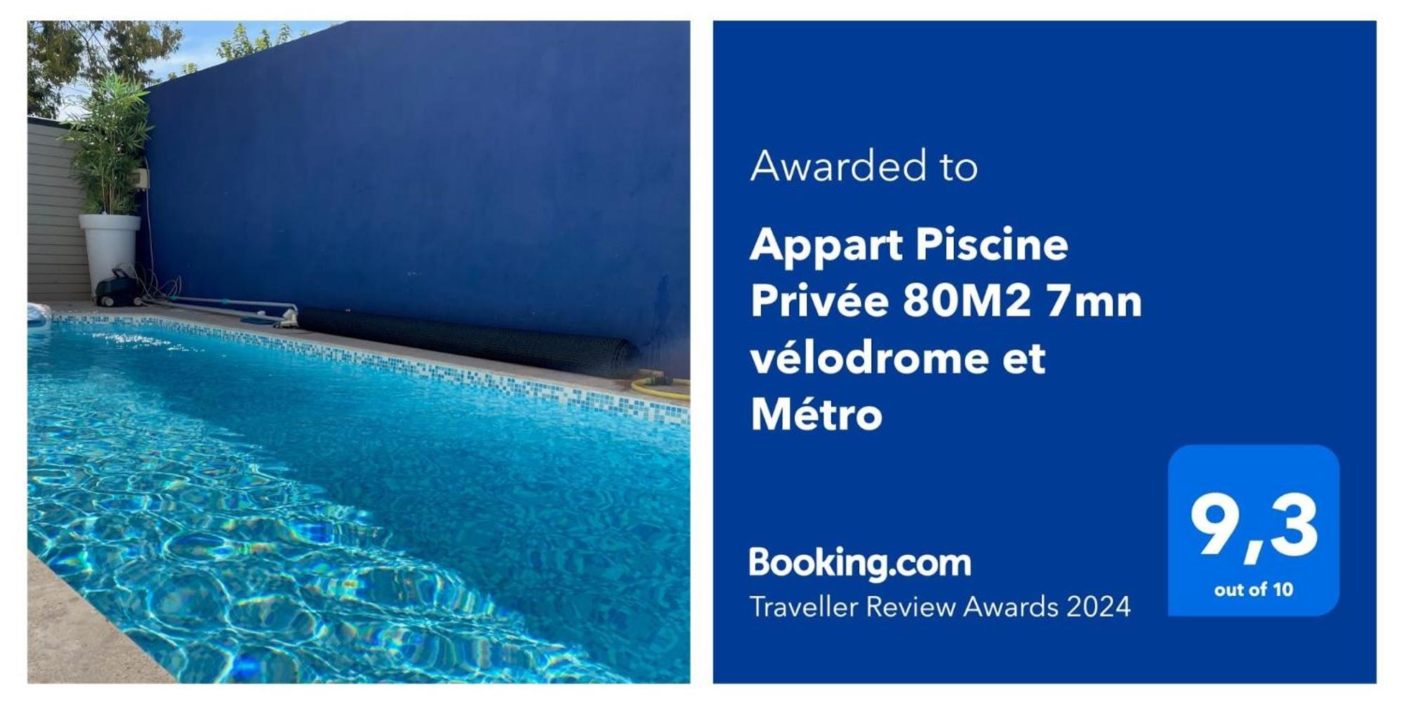 Piscine Privee 80m2 7mn Velodrome Et Metro Apartment Marseille